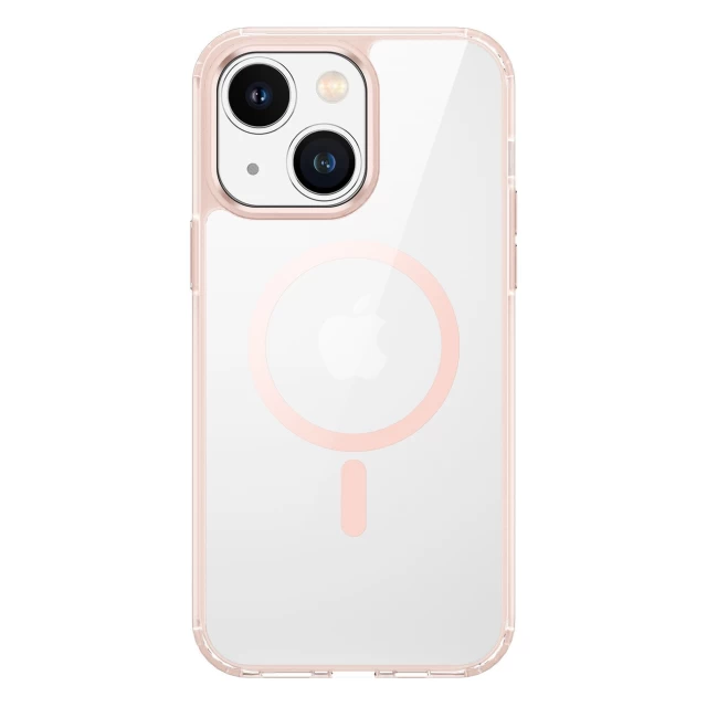 Чехол Dux Ducis Clin 2 Magnetic Case для iPhone 14 Pink with MagSafe (6934913034378)