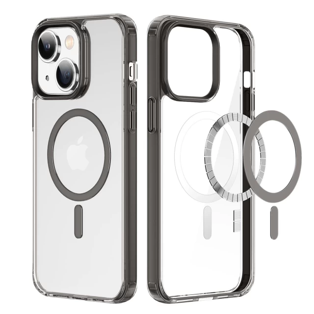 Чохол Dux Ducis Clin 2 Magnetic Case для iPhone 14 Plus Gray with MagSafe (6934913034392)