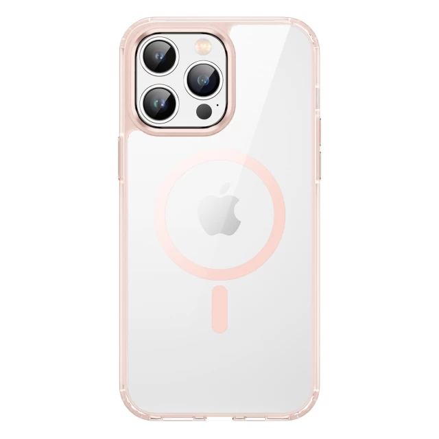 Чохол Dux Ducis Clin 2 Magnetic Case для iPhone 14 Pro Max Pink with MagSafe (6934913034460)