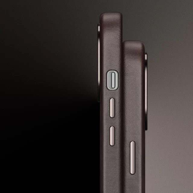 Чехол Dux Ducis Naples Case для iPhone 14 Dark Brown with MagSafe (6934913034620)