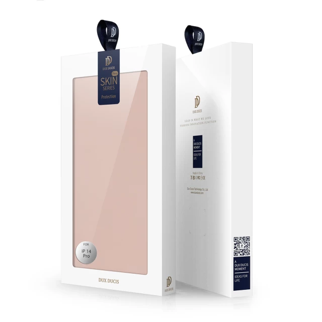 Чехол-книжка Dux Ducis Skin Pro Holster Case Flip Cover для iPhone 14 Pro Pink (6934913035139)