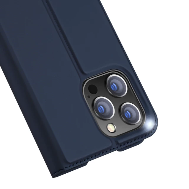 Чехол-книжка Dux Ducis Skin Pro Holster Case Flip Cover для iPhone 14 Pro Max Blue (6934913035160)