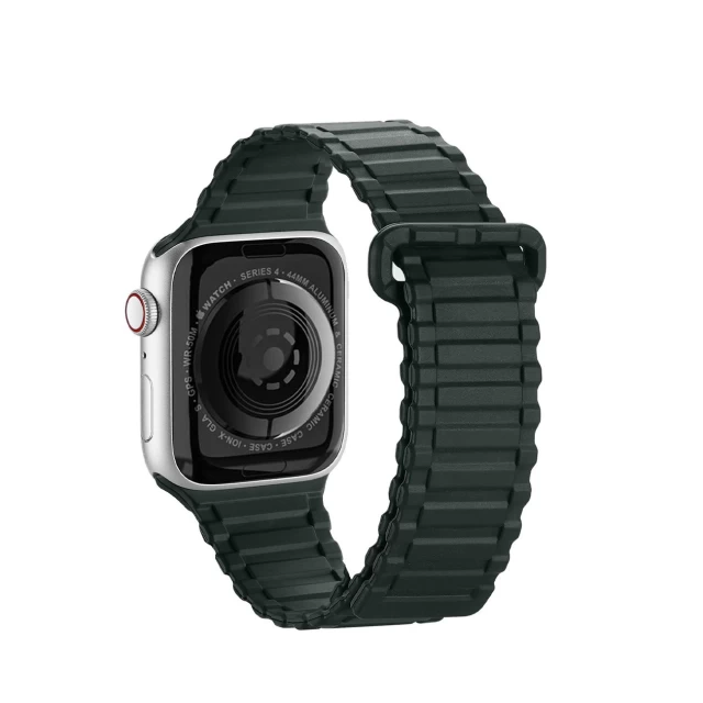 Ремінець Dux Ducis Armor Series для Apple Watch 49 | 45 | 44 | 42 mm Dark Green (6934913035467)