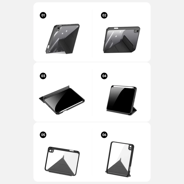Чохол Dux Ducis Magi Case Smart Cover для iPad mini 2021 Black (6934913035511)