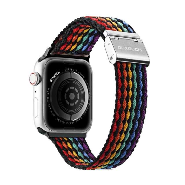Ремінець Dux Ducis Mixture II Series для Apple Watch 41 | 40 | 38 mm Rainbow (6934913035733)