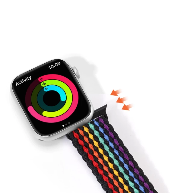 Ремінець Dux Ducis Mixture II Series для Apple Watch 49 | 45 | 44 | 42 mm Rainbow (6934913035801)