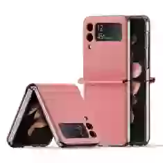 Чохол Dux Ducis Bril Case Ecological Leather для Samsung Galaxy Flip3 (F711) Pink (6934913035856)