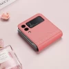 Чехол Dux Ducis Bril Case Ecological Leather для Samsung Galaxy Flip3 (F711) Pink (6934913035856)