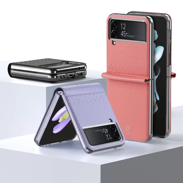 Чохол Dux Ducis Bril Case with Flip Wallet Stand для Samsung Galaxy Flip4 (F721) Brown (6934913035887)