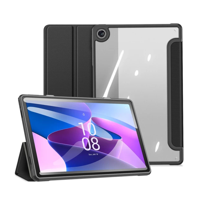 Чехол Dux Ducis Toby Armored Flip Smart Case для Lenovo Tab M10 Gen 3 Black (6934913036112)