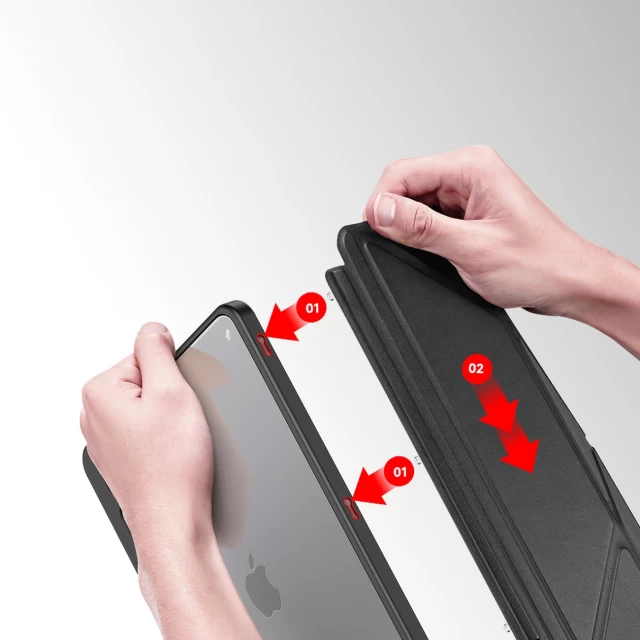 Чехол Dux Ducis Magi Case Smart Cover для iPad Air 5 |4 Black (6934913036709)