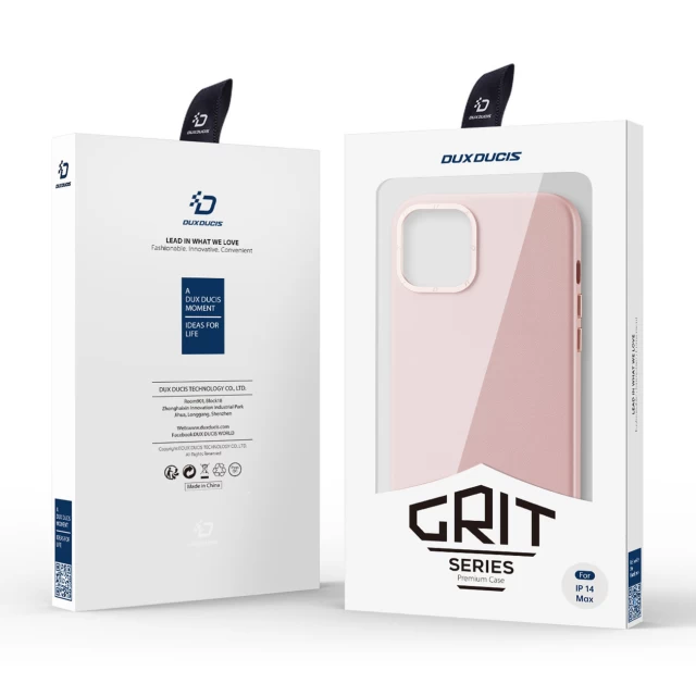 Чохол Dux Ducis Grit для iPhone 14 Plus Pink with MagSafe (6934913036969)