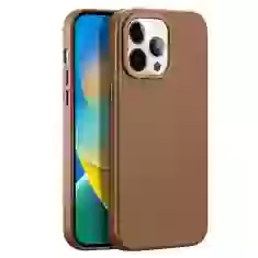 Чехол Dux Ducis Grit для iPhone 14 Pro Brown with MagSafe (6934913036983)
