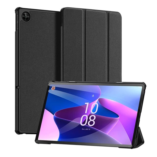 Чехол Dux Ducis Domo Folding Pouch Case with Smart Sleep Tablet Stand для Lenovo Tab M10 Plus Gen 3 Black (6934913037065)