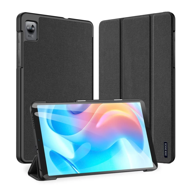 Чехол Dux Ducis Domo Tablet Cover with Multi-angle Stand and Smart Sleep для Realme Pad Mini Black (6934913037096)