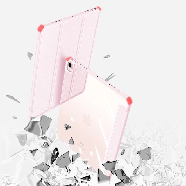 Чехол Dux Ducis Copa Smart Cover with Stand для iPad Pro 12.9 2021 | 2020 | 2018 Pink (6934913037256)