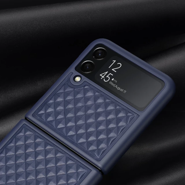 Чохол Dux Ducis Venice Leather Case для Samsung Galaxy Flip3 (F711) Blue (6934913037386)