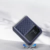 Чехол Dux Ducis Venice Leather Case для Samsung Galaxy Flip3 (F711) Blue (6934913037386)