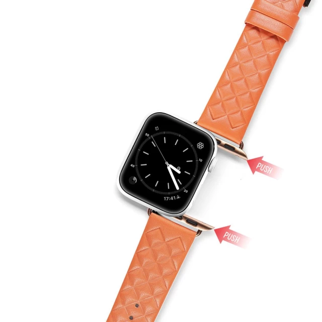Ремінець Dux Ducis Enland Series для Apple Watch 41 | 40 | 38 mm Orange (6934913038000)
