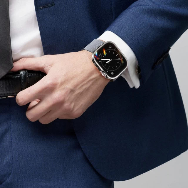 Чохол Dux Ducis Hamo Metallic Watch Cover для Apple Watch 7 41 mm Black (6934913038727)