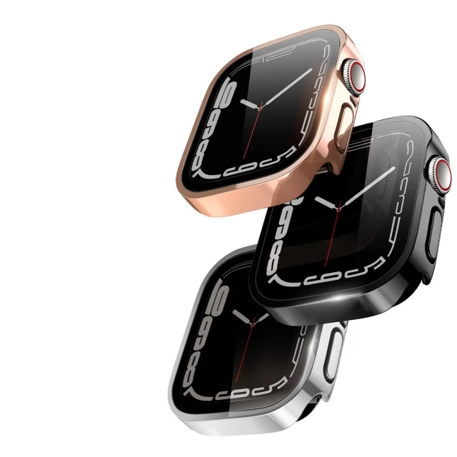 Чехол Dux Ducis Hamo Metallic Watch Cover для Apple Watch 7 41 mm Pink (6934913038741)