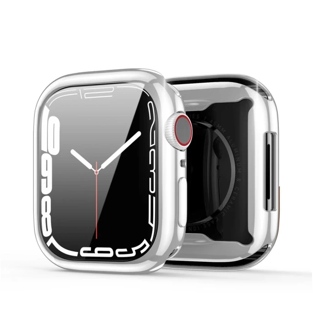 Чохол Dux Ducis Samo Flexible Watch Case для Apple Watch 40 mm Silver (6934913038796)