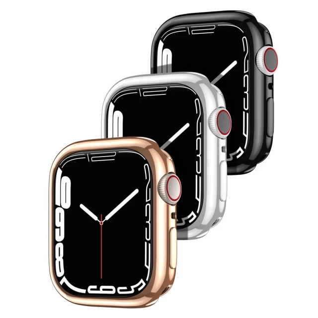 Чехол Dux Ducis Samo Flexible Watch Case для Apple Watch 44 mm Silver (6934913038826)