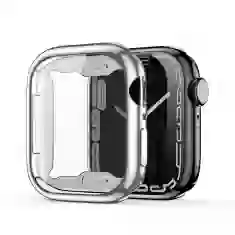 Чехол Dux Ducis Hamo Metallic Watch Cover для Apple Watch 7 41 mm Silver (6934913038857)