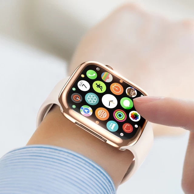 Чохол Dux Ducis Samo Flexible Watch Case для Apple Watch 45 mm Pink (6934913038895)