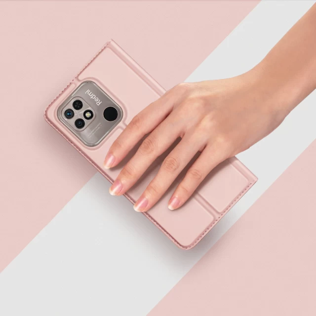Чехол Dux Ducis Skin Pro для Xiaomi Redmi 10C Pink (6934913039441)