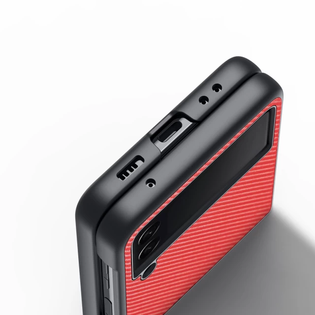 Чехол Dux Ducis Fino Case для Samsung Galaxy Flip3 (F711) Red (6934913040027)