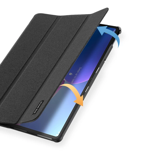 Чехол Dux Ducis Domo Foldable CoverTablet Case with Smart Sleep для Lenovo Tab P12 Pro Black (6934913040294)