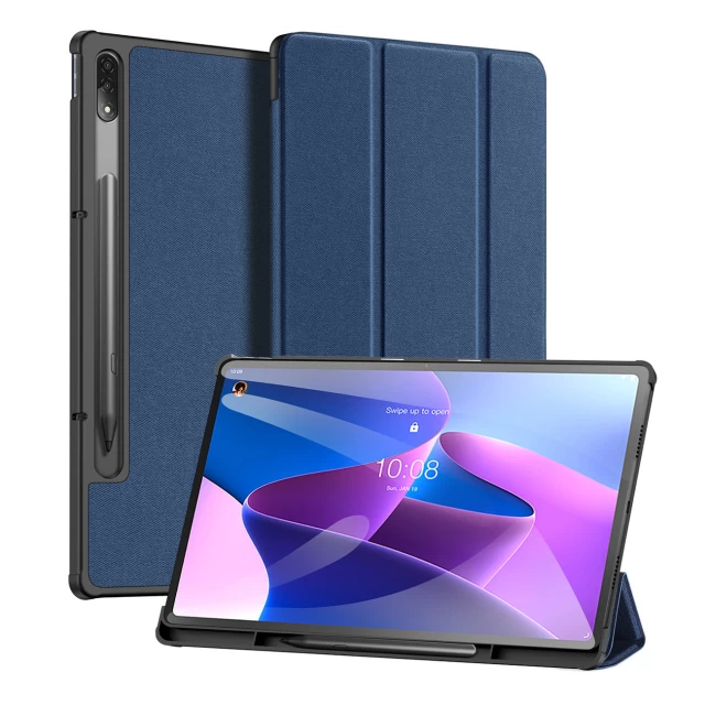Чехол Dux Ducis Domo Tablet Cover with Multi-angle Stand and Smart Sleep для Lenovo Tab P12 Pro Blue (6934913040300)