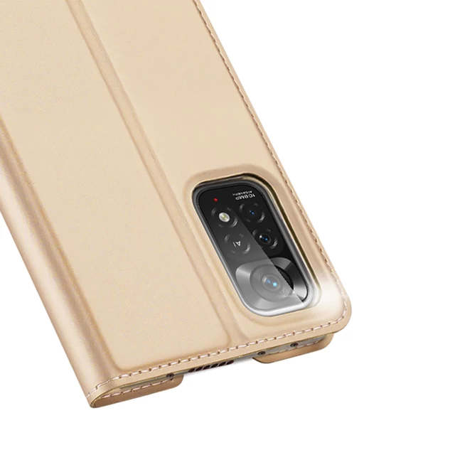 Чехол-книжка Dux Ducis Skin Pro для Xiaomi Redmi Note 11 Pro Plus 5G | 11 Pro 5G | 11 Pro Gold (6934913040744)