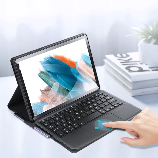 Чехол-клавиатура Dux Ducis Touchpad Keyboard Case для Samsung Galaxy Tab A8 10.5