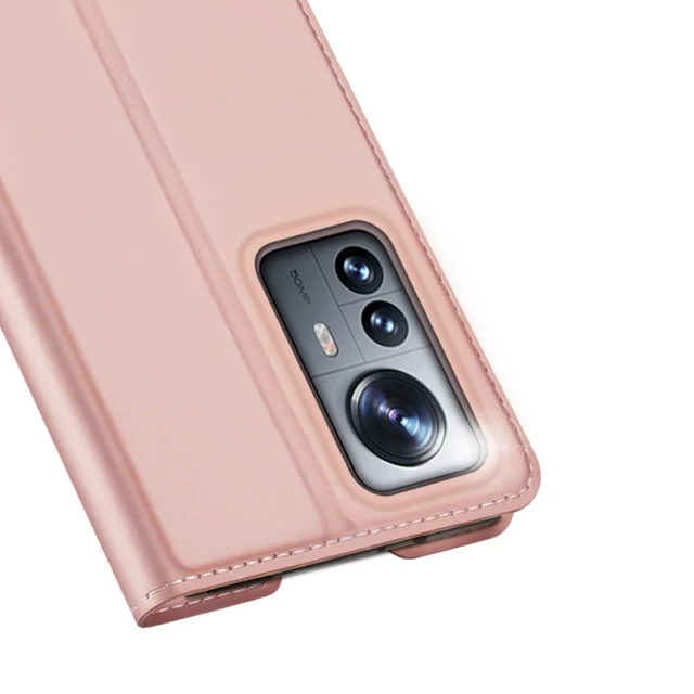 Чехол-книжка Dux Ducis Skin Pro для Xiaomi 12 Pro Pink (6934913041536)