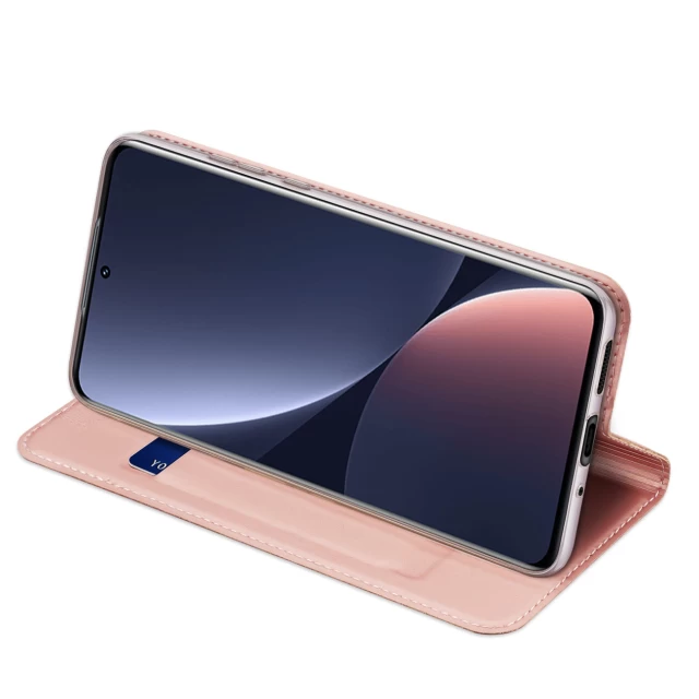 Чехол-книжка Dux Ducis Skin Pro для Xiaomi 12 Pro Pink (6934913041536)
