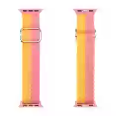Ремінець Dux Ducis Mixture Series для Apple Watch 41 | 40 | 38 mm Pink/Yellow (6934913042120)