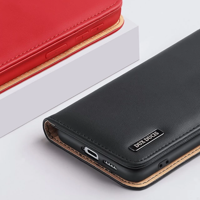 Чохол Dux Ducis Hivo Leather Flip Wallet для Samsung Galaxy S22 Plus Red (6934913043653)