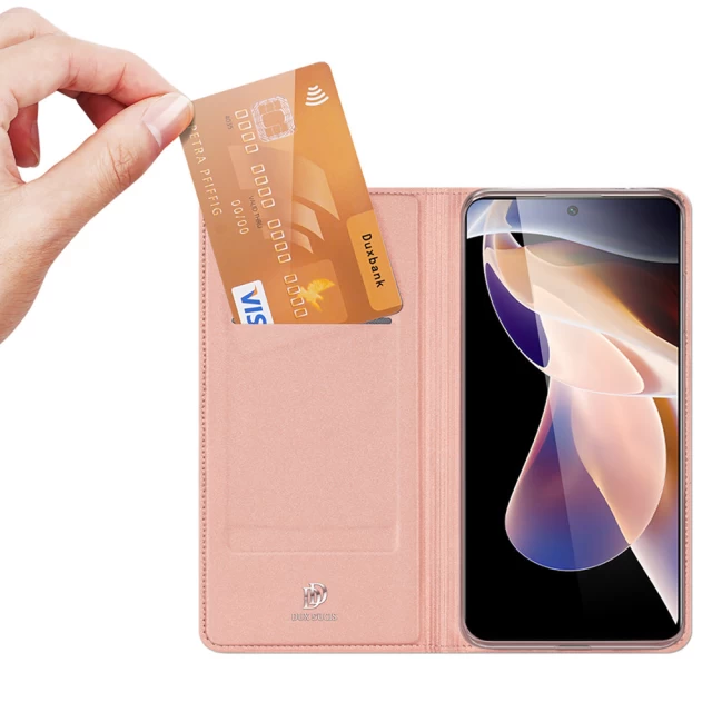 Чехол Dux Ducis Skin Pro для Xiaomi Poco M4 Pro 5G Pink (6934913043752)