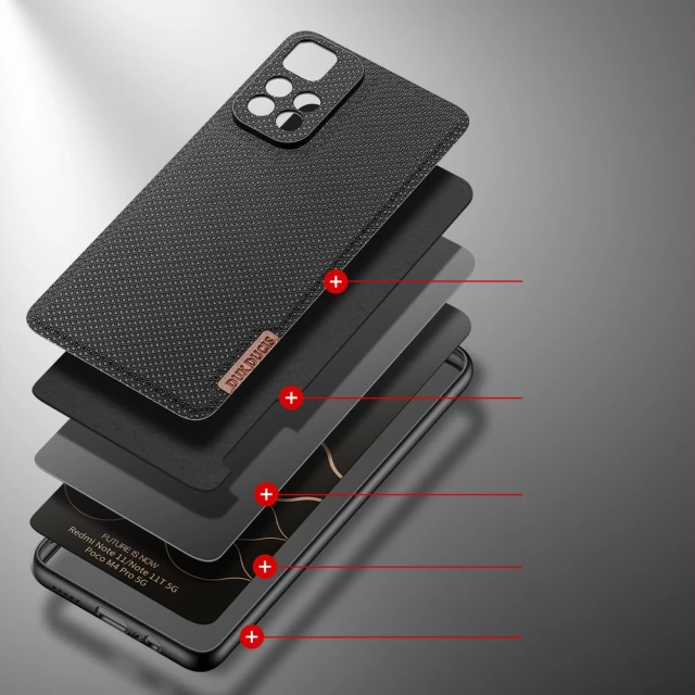 Чехол Dux Ducis Fino Case для Xiaomi Poco M4 Pro 5G Black (6934913043851)