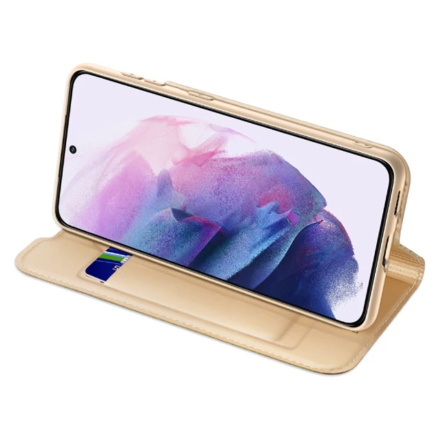 Чехол Dux Ducis Skin Pro для Samsung Galaxy S22 Golden (6934913044032)