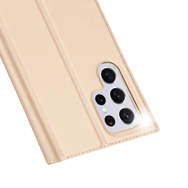 Чехол Dux Ducis Skin Pro для Samsung Galaxy S22 Ultra Golden (6934913044117)