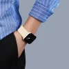 Ремешок Dux Ducis Magnetic Strap для Apple Watch 41 | 40 | 38 mm Beige (Chain Version) (6934913044766)