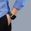Ремешок Dux Ducis Magnetic Strap для Apple Watch 49 | 45 | 44 | 42 mm Black Orange (Chain Version) (6934913044773)