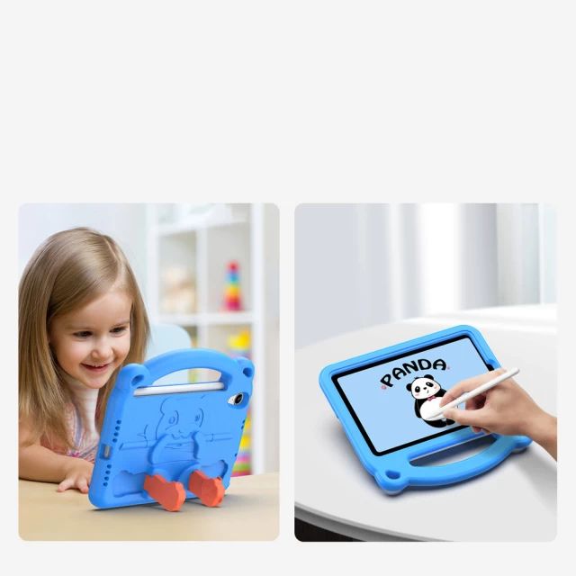 Чехол Dux Ducis Panda Safe for Children для iPad mini 6 2021 Blue (6934913045626)