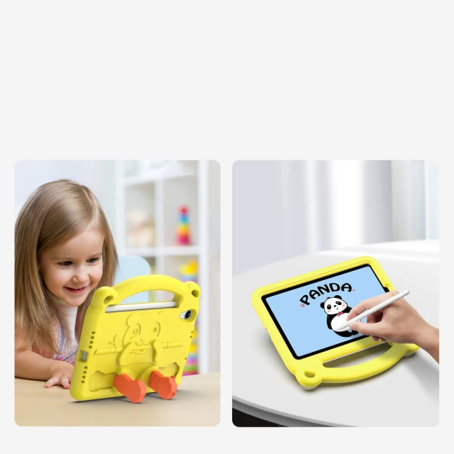 Чехол Dux Ducis Panda Safe for Children для iPad mini 6 2021 Yellow (6934913045633)