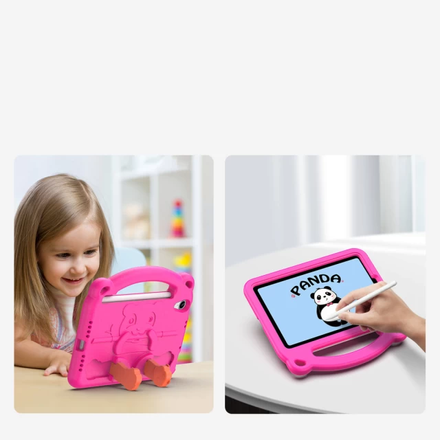 Чохол Dux Ducis Panda Safe for Children для iPad mini 6 2021 Pink (6934913045640)