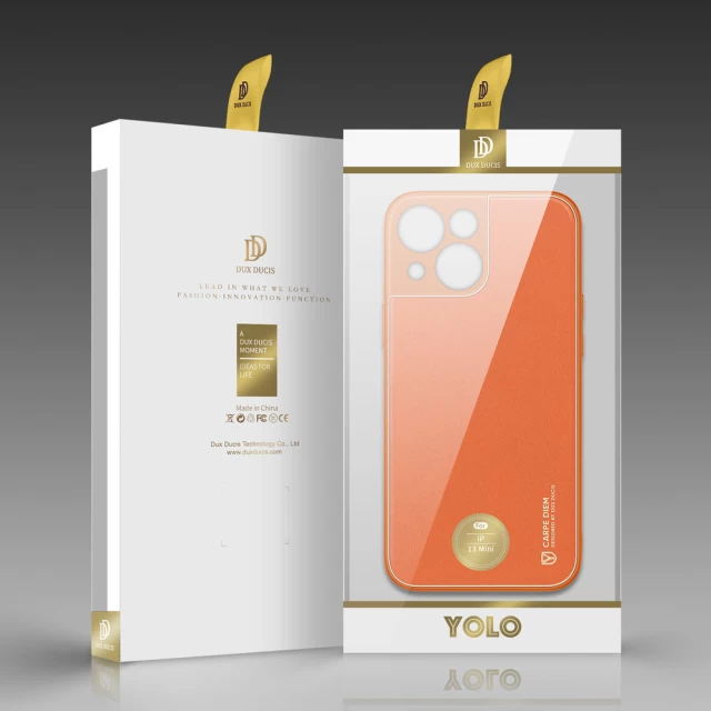 Чохол Dux Ducis Yolo для iPhone 13 mini Orange (6934913045688)