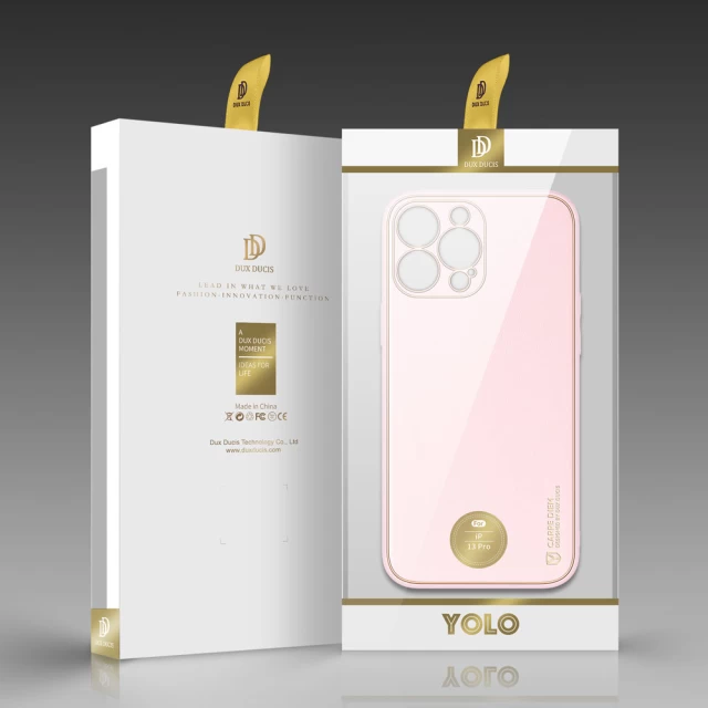 Чохол Dux Ducis Yolo для iPhone 13 Pro Pink (6934913045756)